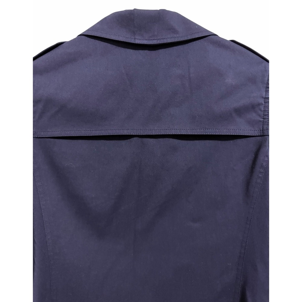 Theory Double Breasted Navy Blue Blazer Jacket Women's Size Small - Picture 4 of 13